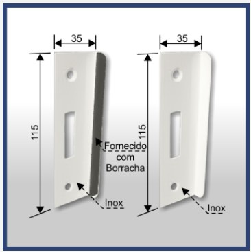 1511ax - Testeira Em Alvenaria Para 1510x Marrom 