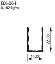 Pu045 Preto Pintado (14mm / 22mm) (10mm) Bx137 