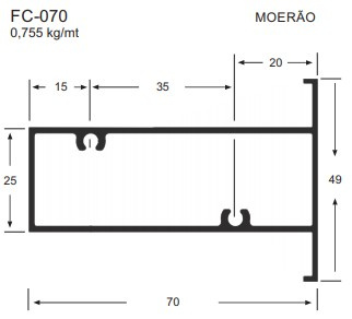 Cc005 Bronze 1003 (coluna) (fc070) 