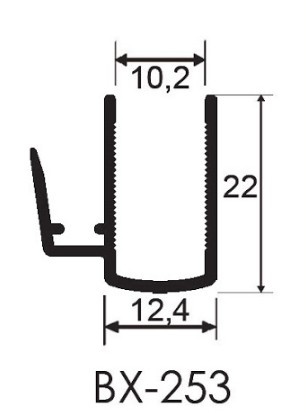 Bx253 Preto Pintado (transpasse Com Mão Amiga 10mm) 