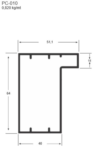 Pc010 Bronze 1003 (menor) 65mm 