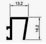 Bx056 Branco (transpasse Porta 8mm/10mm) 