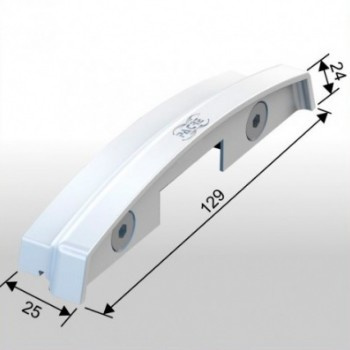 1511ai - Contra V/a P/ 1510x Para Perfil 1018i Branco 