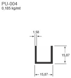 Pu001 Fosco (16mm / 16mm Aba) (1018 Baixo) 