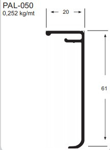 Bx149 Bronze 1003 Pintado (capa 8mm/10mm - 60mm) 