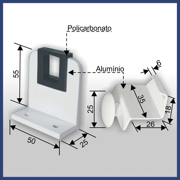1587a - Conjunto Acessorio V/a Para 1587 Branco 