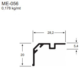 Me056 Bronze 1003 - Pingadeira Maxim-ar 