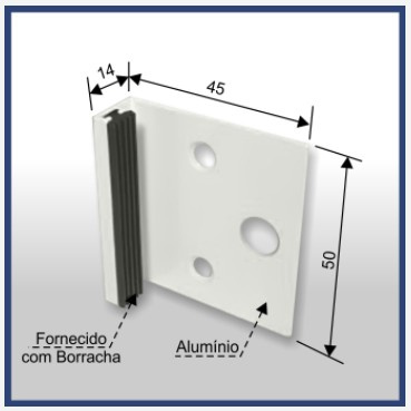 1400 - Batedeira Para Trinco Basculante Metalico 