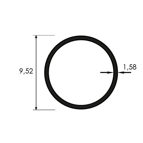 Tr060 Preto Pintado (3/8