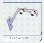 Guia Simples 001 Portao Correr Fechado Branco 1.0 