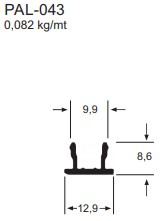 Bx155 Preto Pintado (click Medio 8mm) 
