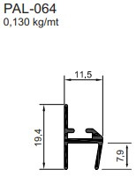 Bx094 Preto Pintado (cadeirinha 8mm) 