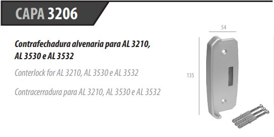 1511ax Al Ind. Preto - Testeira Em Alvenaria Para 3530 L.capa 